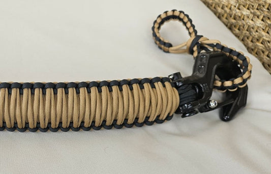 Paracord ATV recovery strap 2,5" Desert