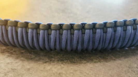 Paracord ATV recovery strap 2,5" Navy