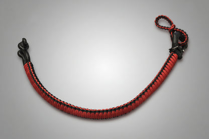 Paracord ATV recovery strap 2,5" Red CF