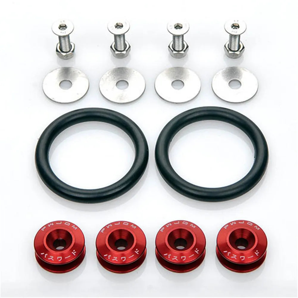 Car Quick Release Fasteners Front Bumpers Rear Bumpers Surrounds Reinforcement Ring Reinforced Surrounding Pad Screws
