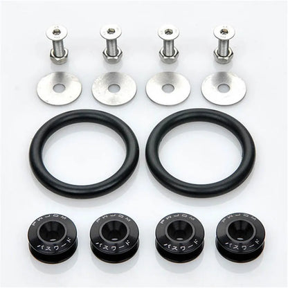Car Quick Release Fasteners Front Bumpers Rear Bumpers Surrounds Reinforcement Ring Reinforced Surrounding Pad Screws