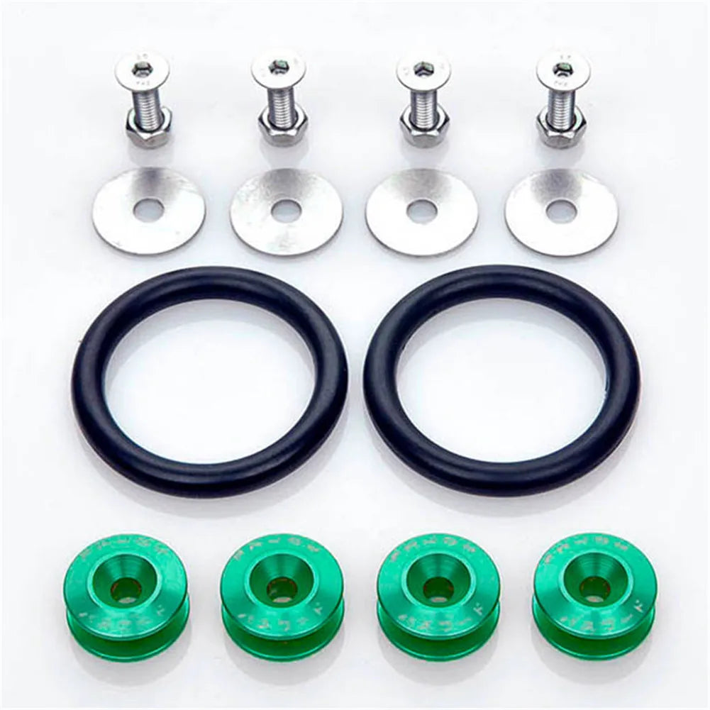 Car Quick Release Fasteners Front Bumpers Rear Bumpers Surrounds Reinforcement Ring Reinforced Surrounding Pad Screws