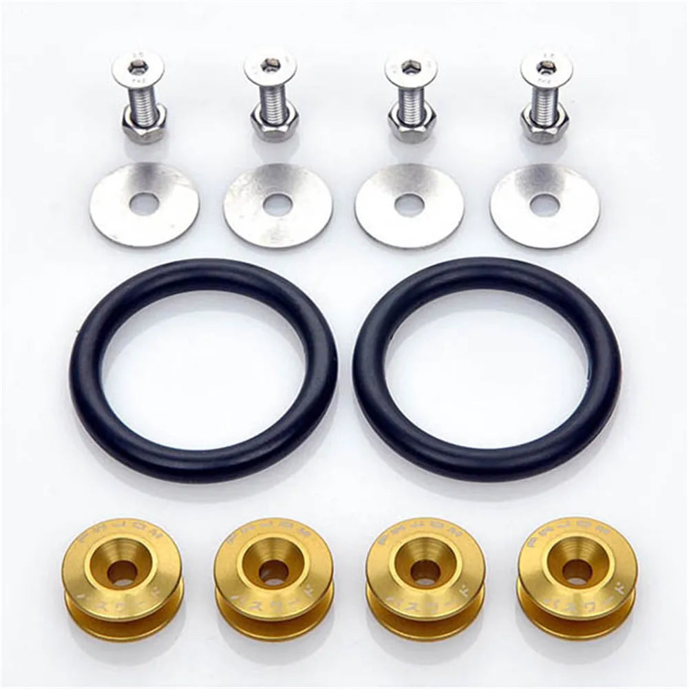 Car Quick Release Fasteners Front Bumpers Rear Bumpers Surrounds Reinforcement Ring Reinforced Surrounding Pad Screws
