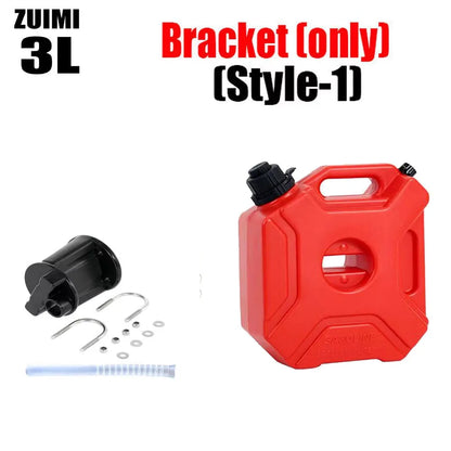 3/5L Child Lock Mororcycle Accessories Fuel Tank Petrol Cans Barrels Can Gas Spare Container Anti-static Jerry Can Fuel Tank