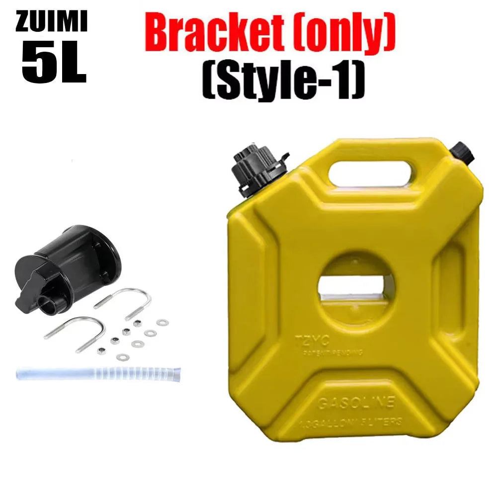 3/5L Child Lock Mororcycle Accessories Fuel Tank Petrol Cans Barrels Can Gas Spare Container Anti-static Jerry Can Fuel Tank