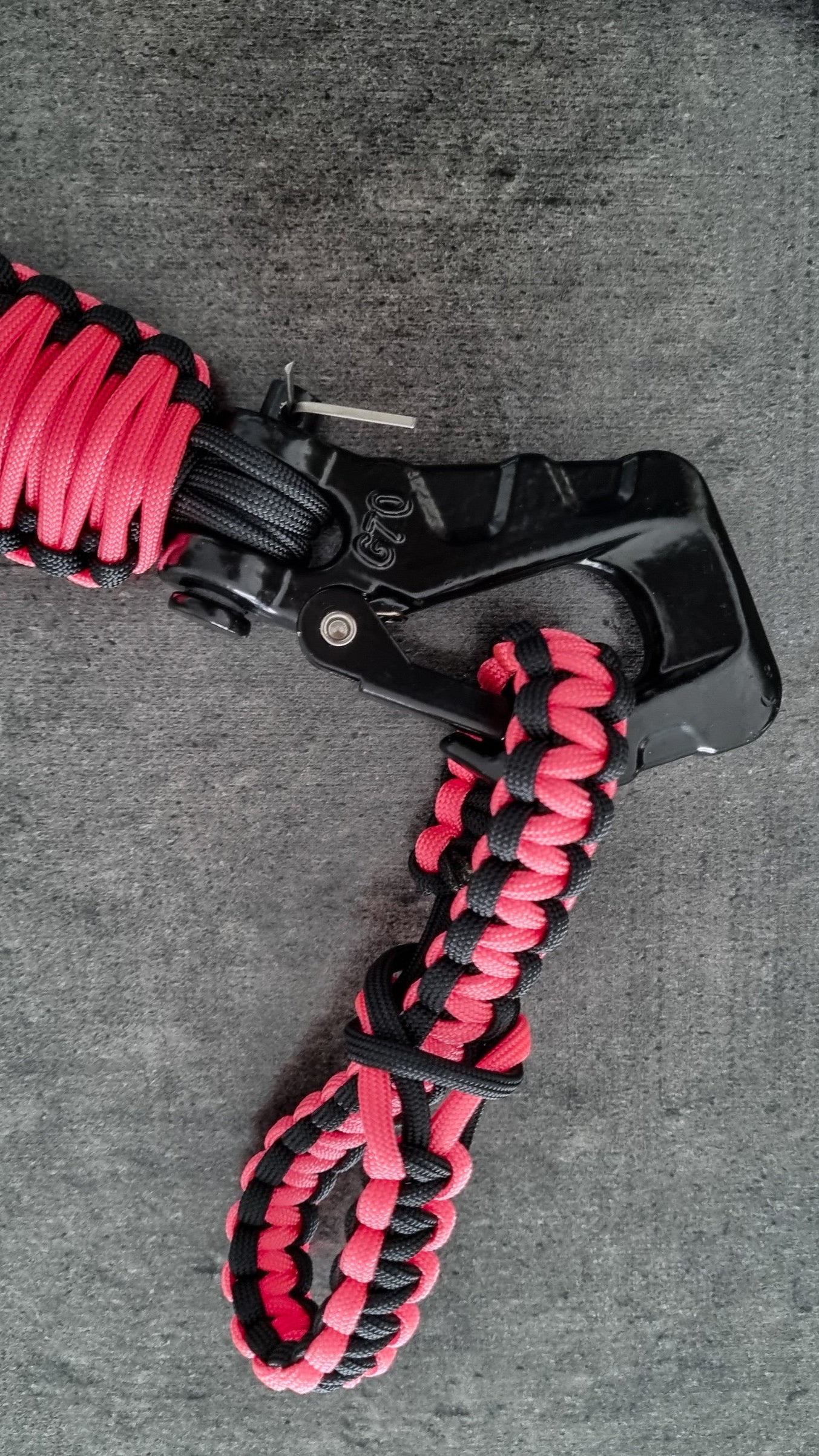 Paracord ATV recovery strap 2,5" Pink