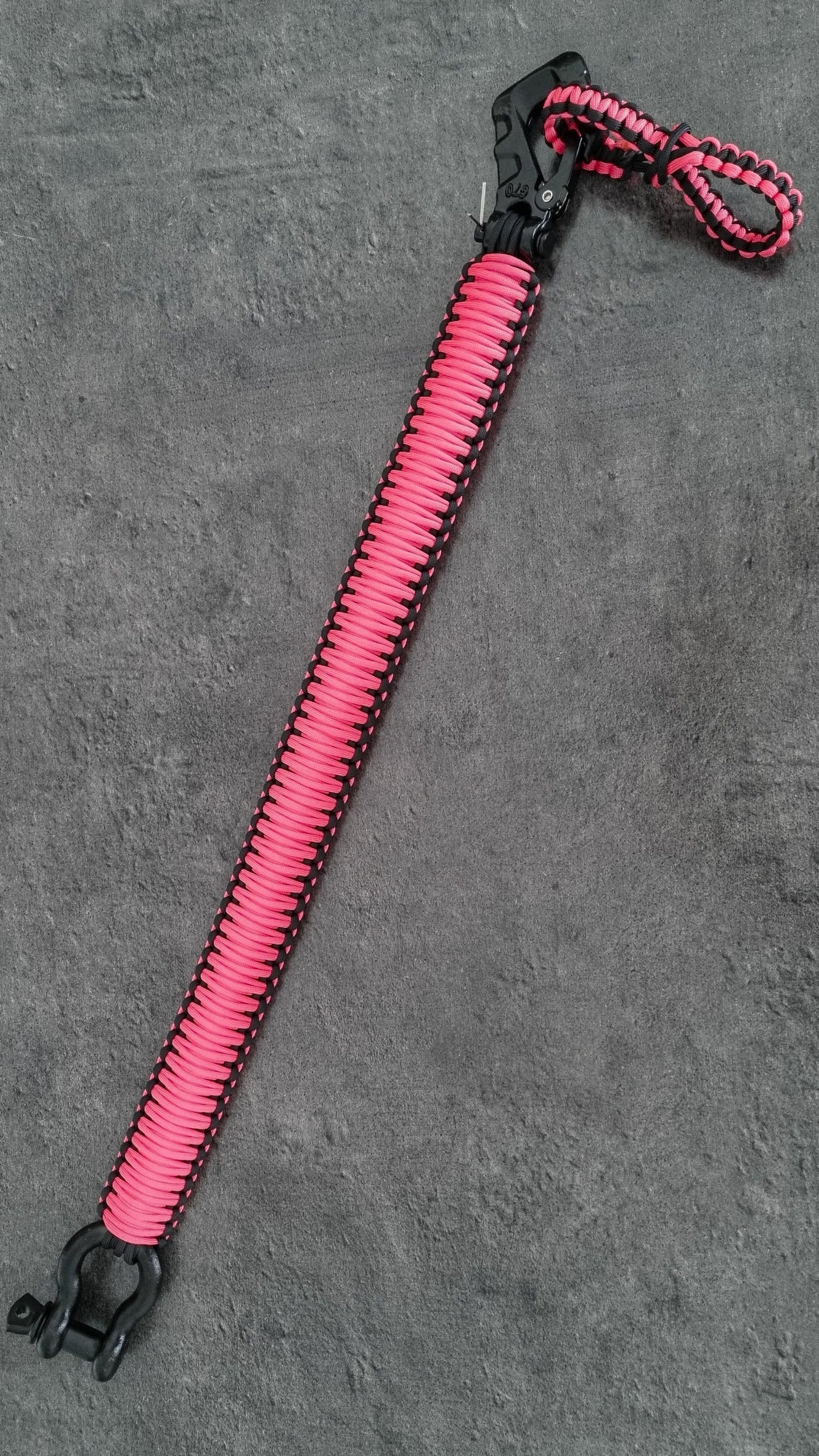 Paracord ATV recovery strap 2,5" Pink