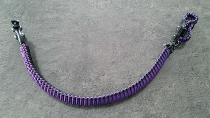 Paracord ATV recovery strap 2,5" Horizon Purple