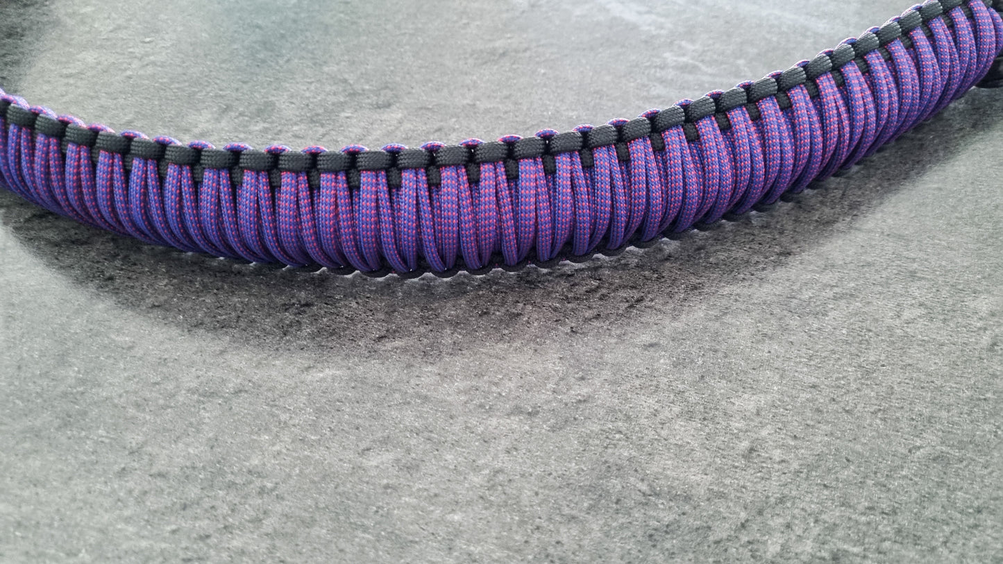 Paracord ATV recovery strap 2,5" Horizon Purple