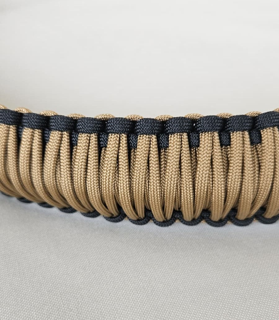 Paracord ATV recovery strap 2,5" Desert