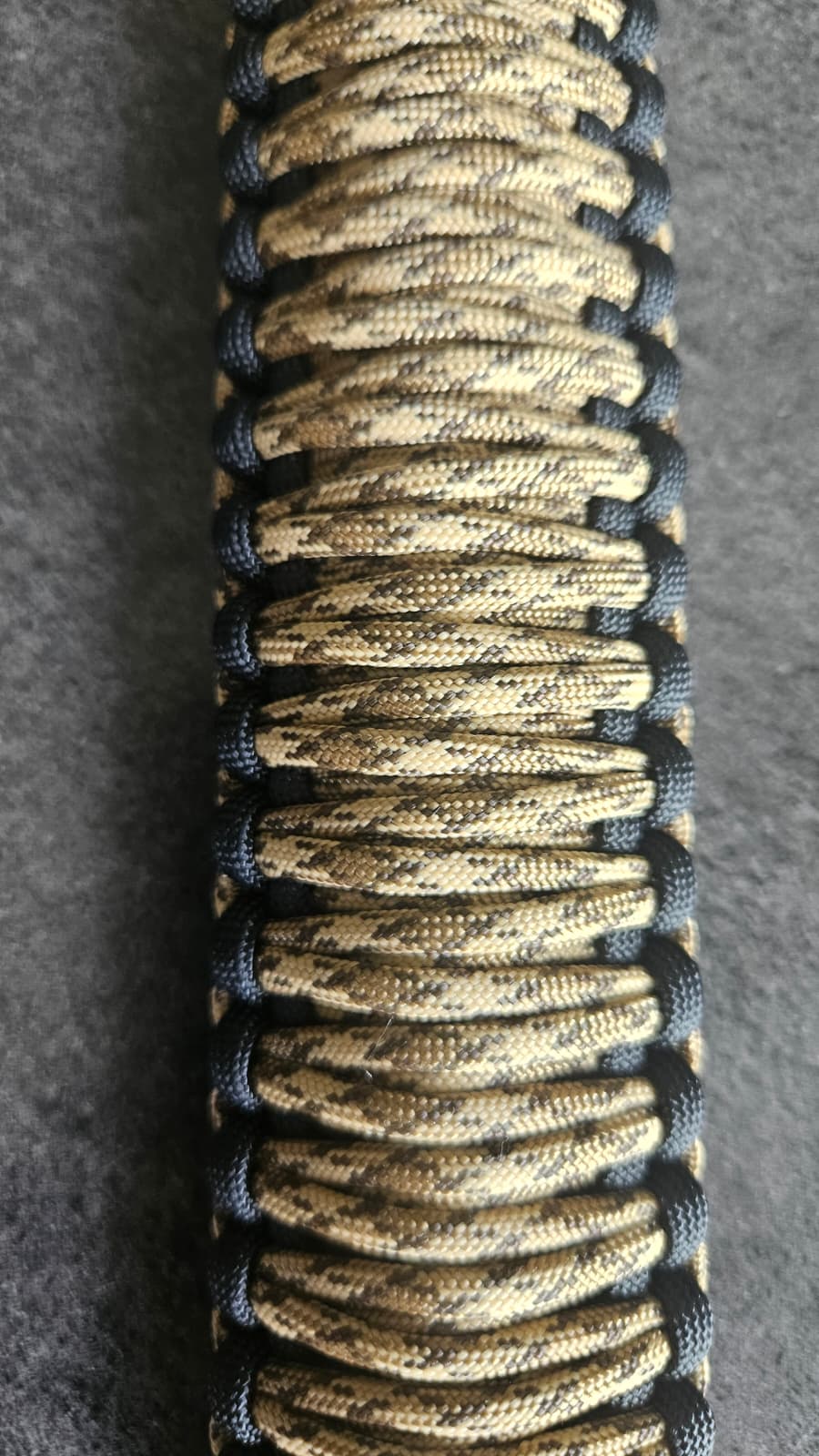 Paracord ATV recovery strap 2,5" Desert Camo
