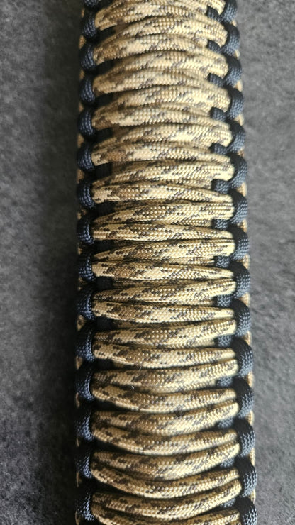Paracord ATV recovery strap 2,5" Desert Camo