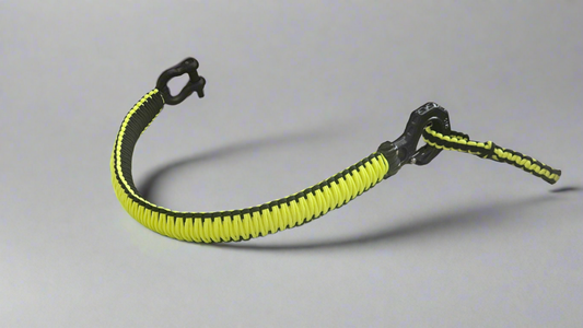 Paracord ATV recovery strap 2,5" Yellow