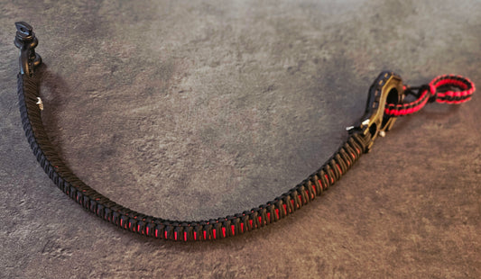Paracord ATV recovery strap 2,5" Lava