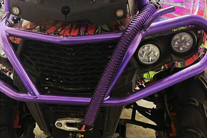 Paracord ATV recovery strap 2,5" Horizon Purple