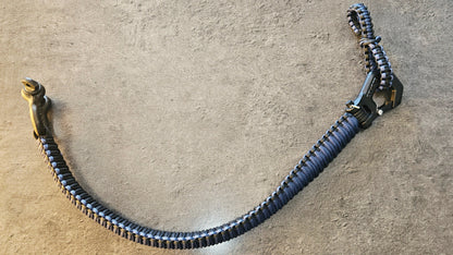 Paracord ATV recovery strap 2,5" Navy